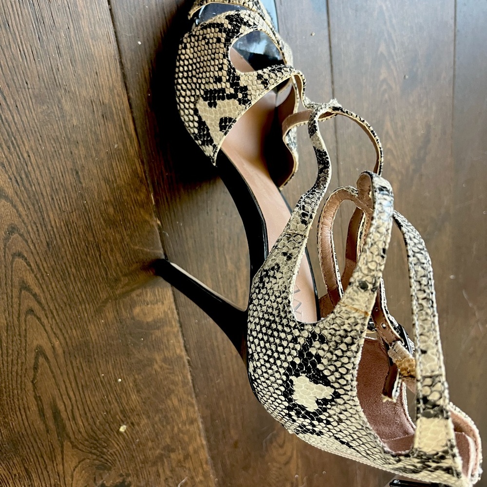 Snakeskin Heels